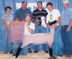 Reserve Grand Champion Market Lamb