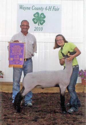 Ashley Terhaar 2010 Wayne County Fair, Indiana