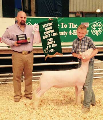 2015 Indiana State Fair 1st Place Flock & Premier Exhibitor shown by Roger Suffolks.